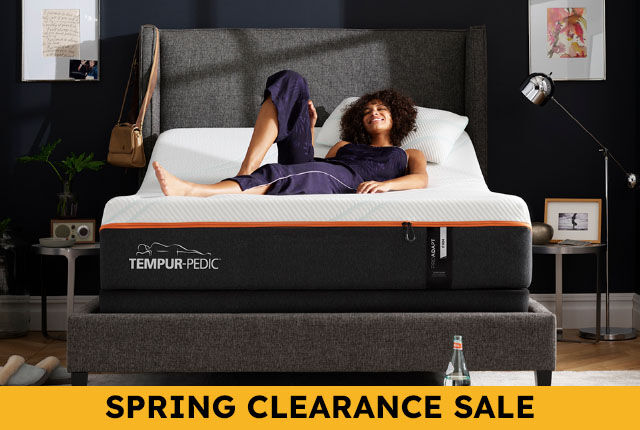 SPRING CLEARANCE SALE - Up to 50% OFF Tempur-Pedic